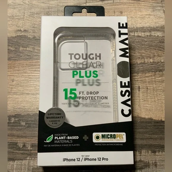 Casemate Tough Clear plus iPhone 12 Pro 6.1’’