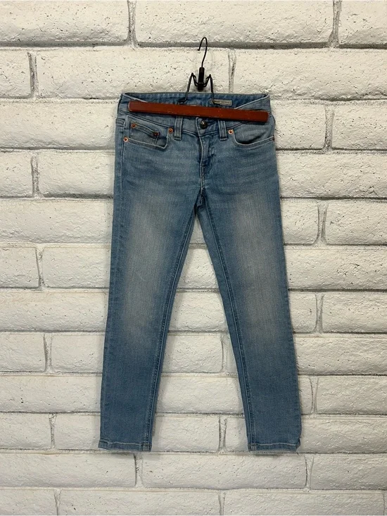 Ralph Lauren Girls Light Blue Skinny Jeans