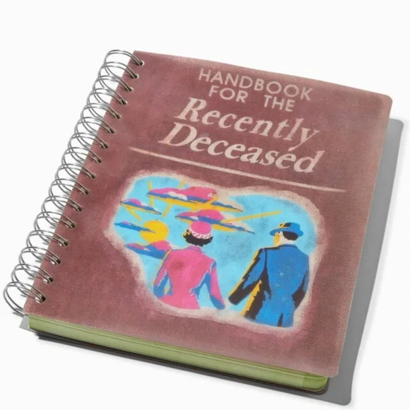 BNWT Beetlejuice™ Handbook for the Recently Deceased Notebook