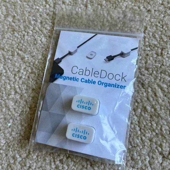 Cisco CableDock Magnetic Organizer - White