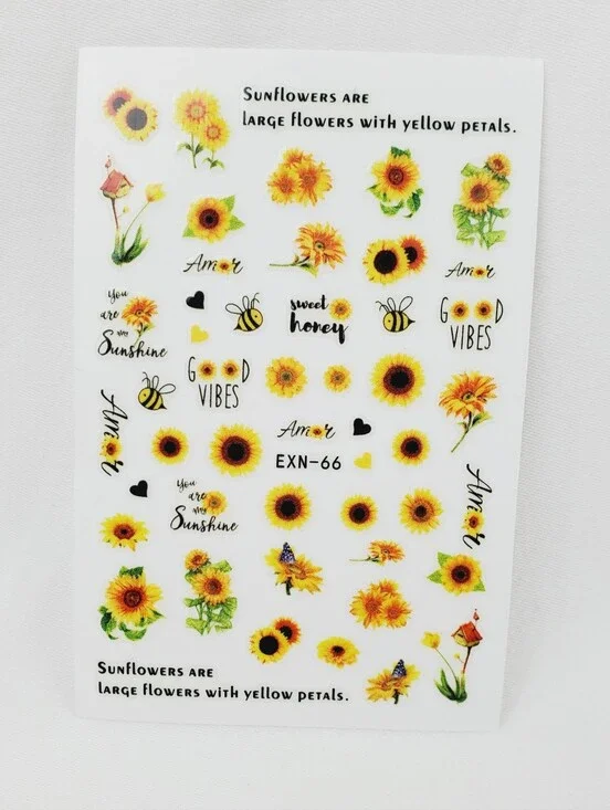 4 FOR $15 💕 Trendy Nail Art Transfer Stickers Decals