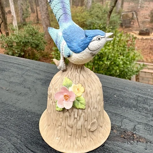 Vintage Bird Bell Towle Bone China