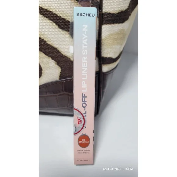 Sacheu Peel-Off Lip Liner Women 0.12oz 08 SINamon New Longwear‎ Stain