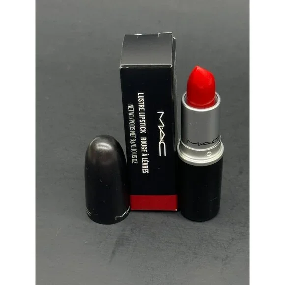 MAC Lustreglass Sheer-Shine Lipstick 502 Cockney 0.1 Oz / 3g