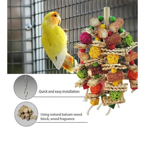 Colorful Bird Chew Toy