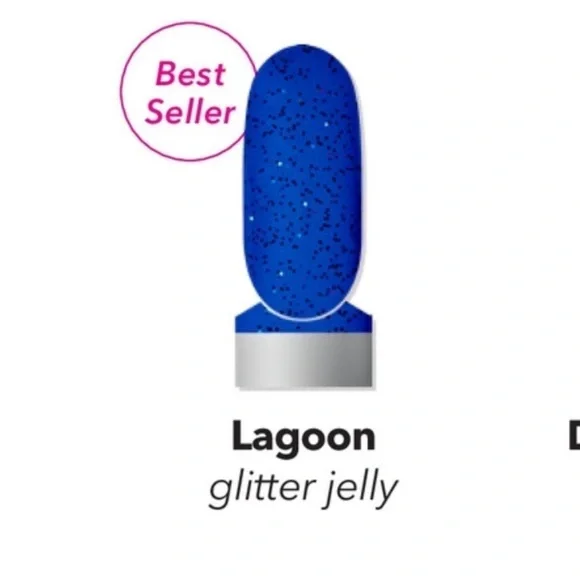 Color Street Blue Nail Polish Strips - Lagoon