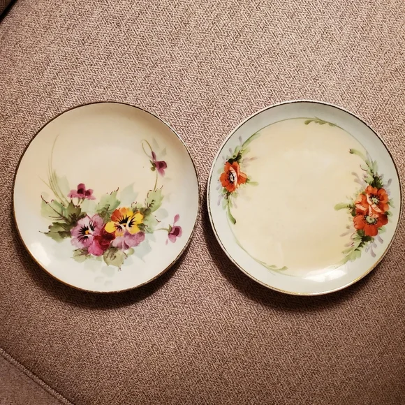 Pair of Vintage Plates from Germany