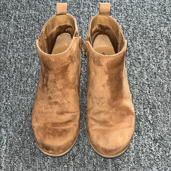 Wonder Nation Tan Little Girl Boots