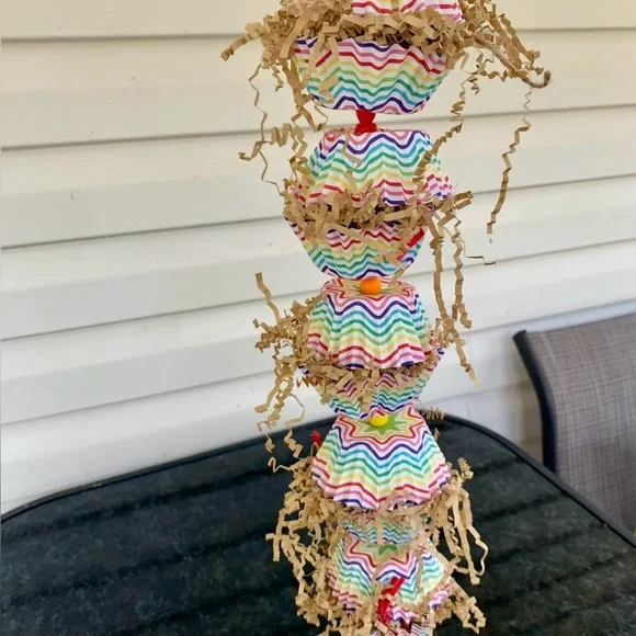 Sugar Crash toy for parrots 🍬🍭