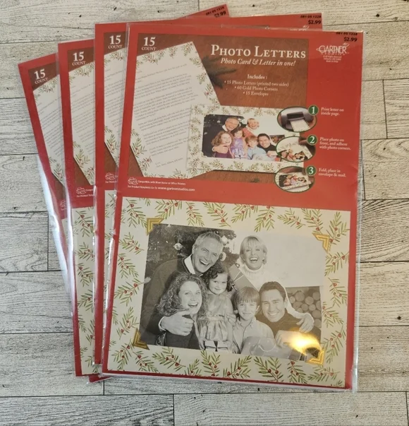 Christmas Stationery Photo Letter Printer Paper 8.5