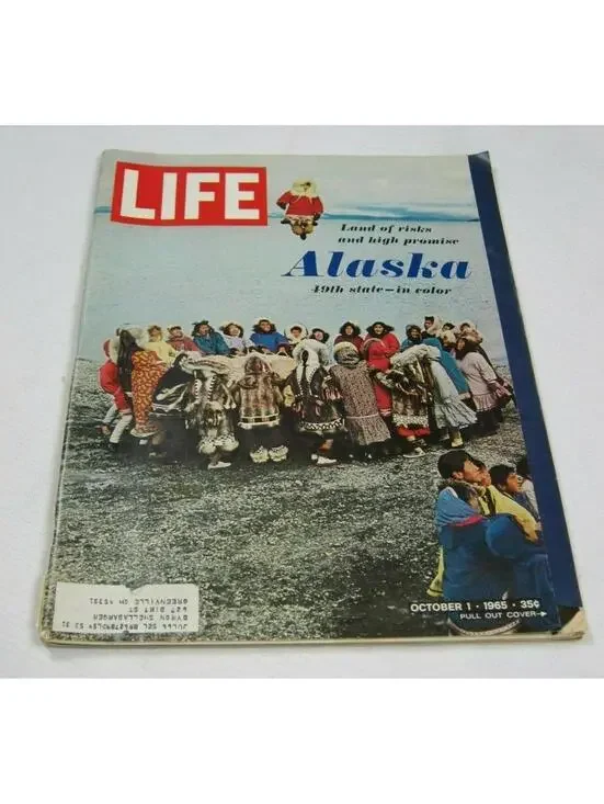 Life Magazine October 1, 1965 Alaska 49th State Pakistan India War Mickey Mantle