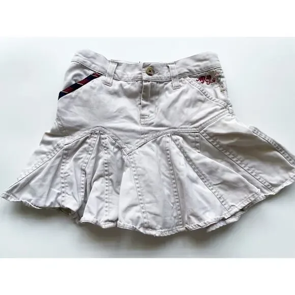 Girl's Rare Ralph Lauren Y2K Khaki Skirt Size 5