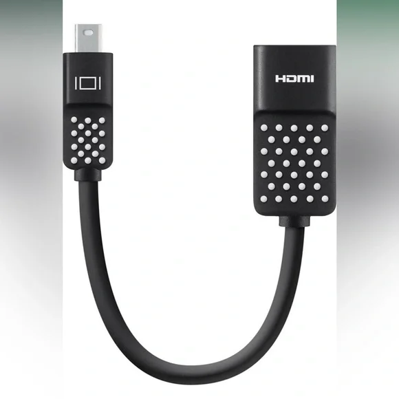 Belkin Mini Displayport To HDMI Adapter - Compatible With 4k Monitors. NWT!