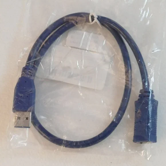 Need Longer USB Extension Cable Cord? USB Male to USB Female 2-foot 2ft 2-ft