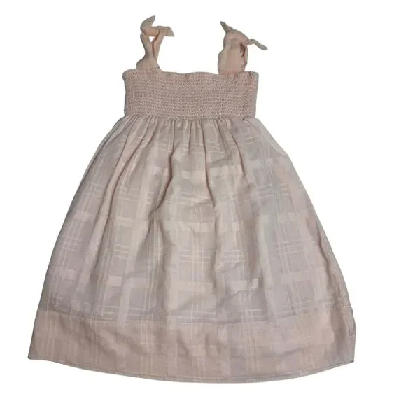 Ralph Lauren Baby Girls Pink Dress Cotton Size 6M