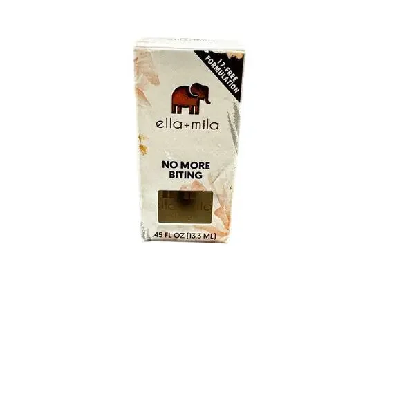 NWT Ella + Mila No More Biting Nail Care .45 fl oz
