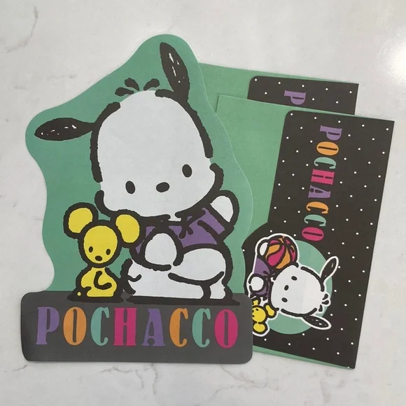 Vintage Sanrio Pochacco Letter Set