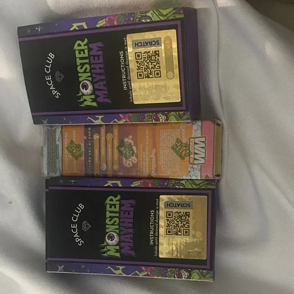 Space Club Monster Mayhem Cards