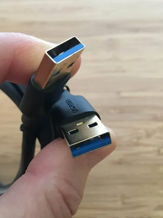FREE USB 3.0 A to A Cable in Black | Length: 3.3 Ft