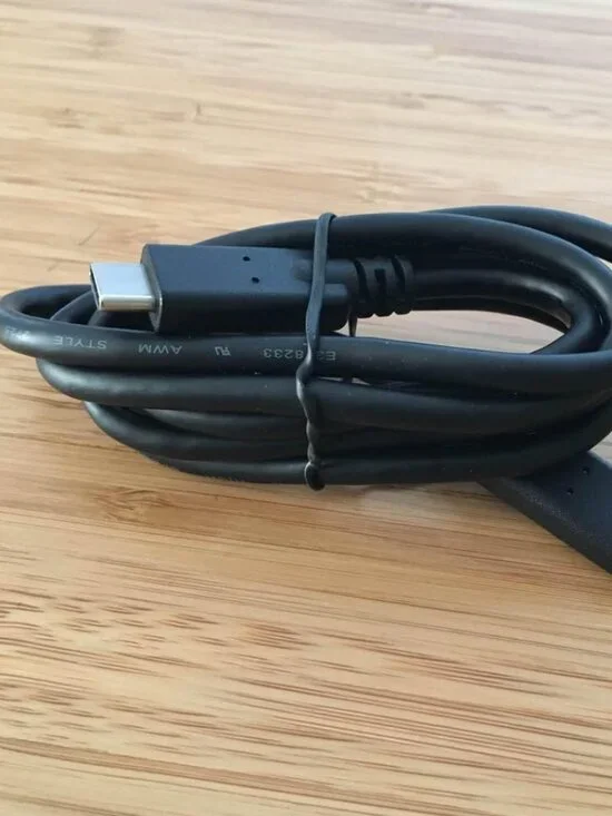 FREE USB C to C Extension Cable Black | Length: 3 Ft