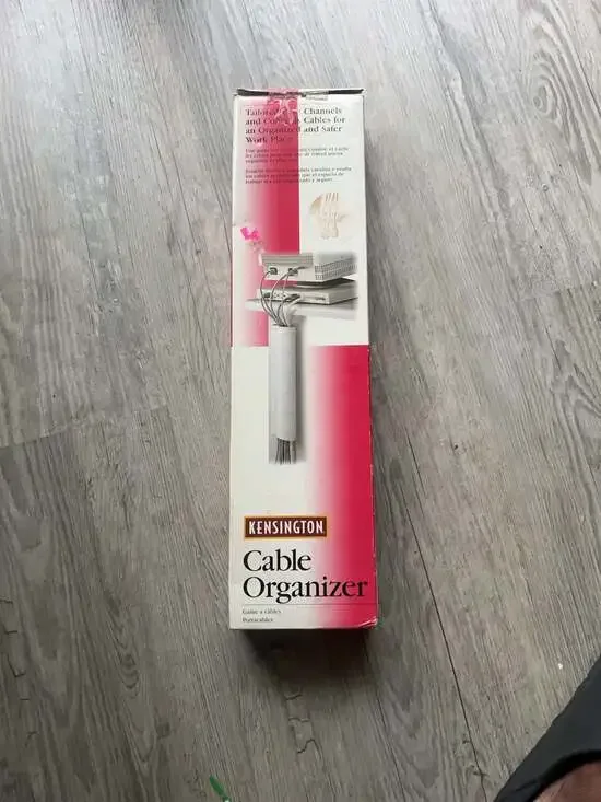 Vintage Kensington Cable Organizer Desk Cord Management System