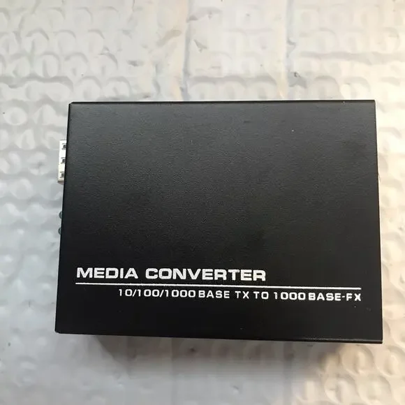 10/100/1000M Fast Ethernet Media Converter 1 RJ45 SFP Simplex Mode Transceiver