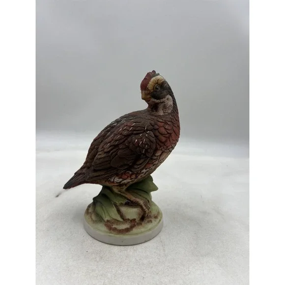 Vintage Napco Bobwhite Quail Figurine Limited Edition Series C-6725 Ceramic