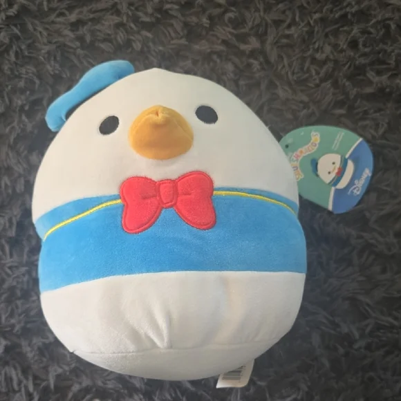 Disney Donald Duck Plush Bird Toy - Blue, White, Red