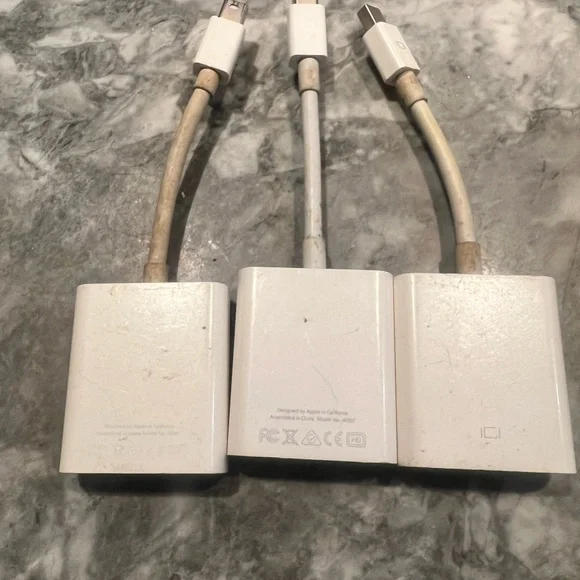 Apple White Adapter Trio