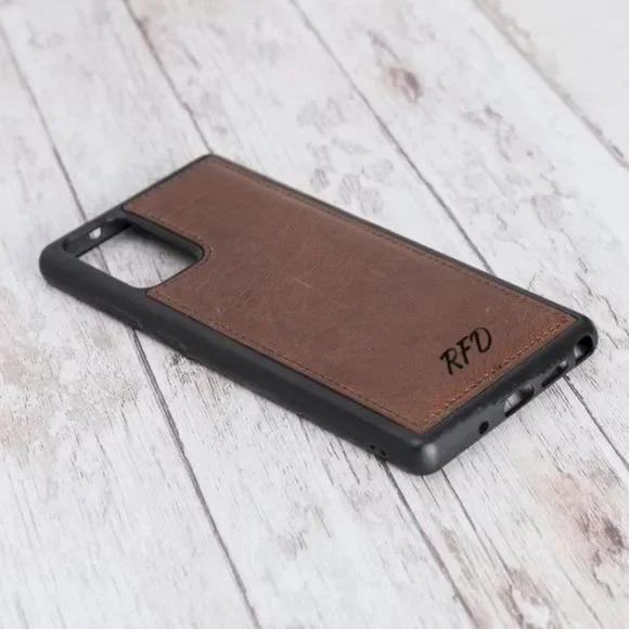 Samsung Note 20/Ultra Premium Leather Case Brown
