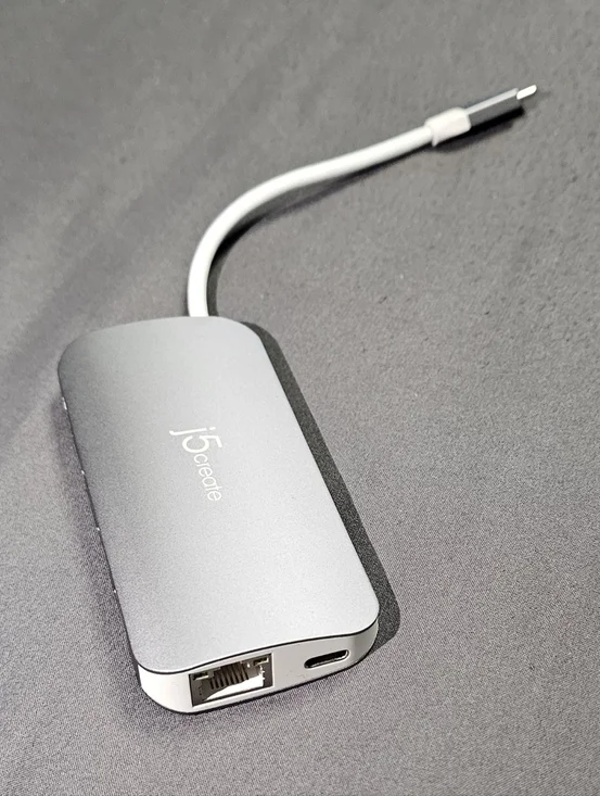 j5create USB-C Mutlti Adapter Gray