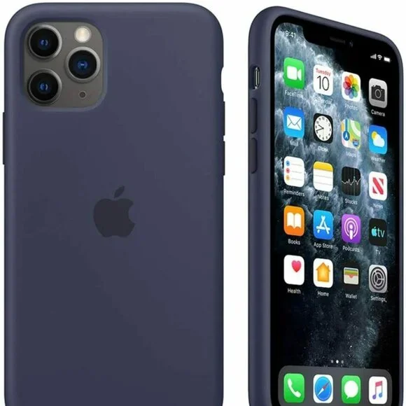 Apple Silicone Case for iPhone 11 Pro -5.8“ Midnight Blue