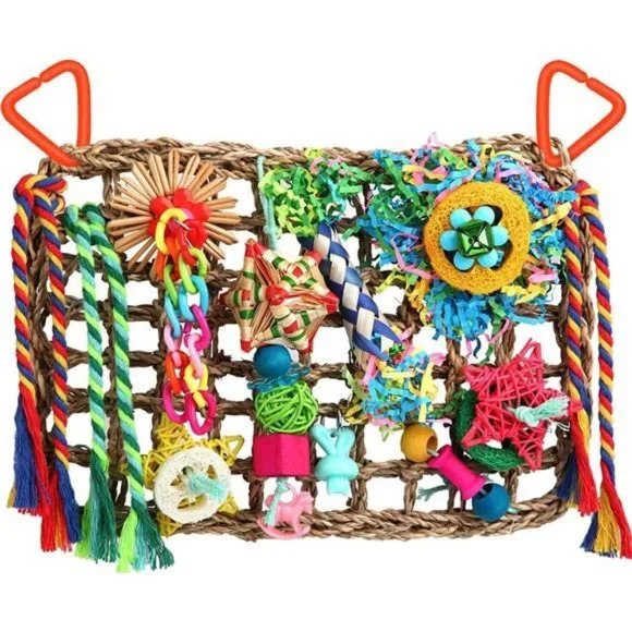 Bird Toys Bird Foraging Toys for Parakeets Cockatiel Conures Lovebirds Foraging