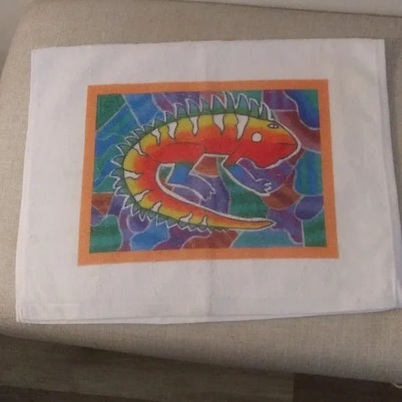Photowel Iquana hand towel