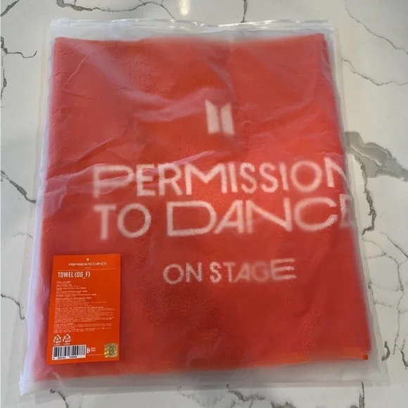 BTS Permission to Dance Towel