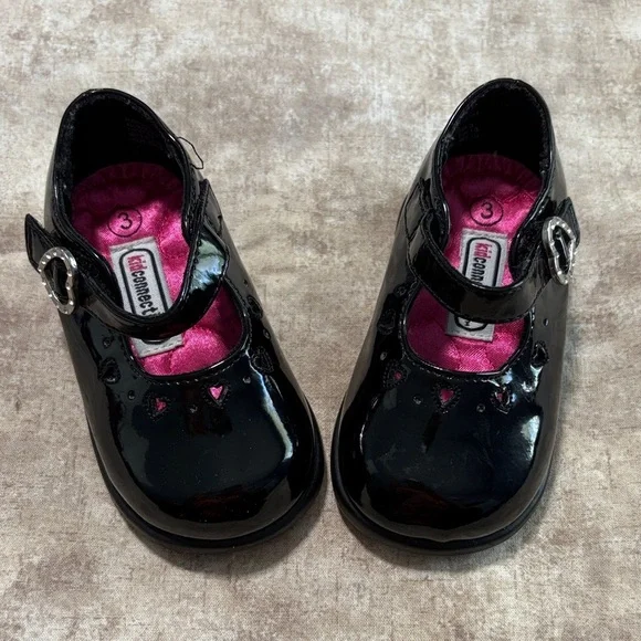 Black Patent Dress Shoes for Kids