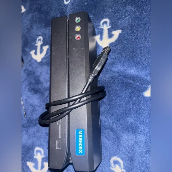 Black Magnetic Stripe Card Reader