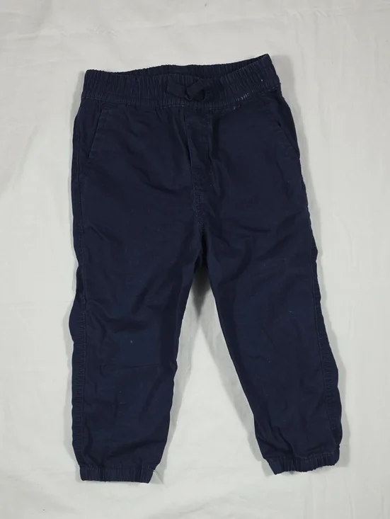 2 for $15 Ralph Lauren Navy Elastic Waist Jogger Pants for Kids