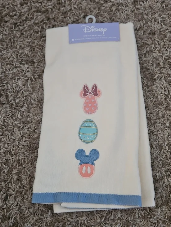 Disney Cream Hand Towel