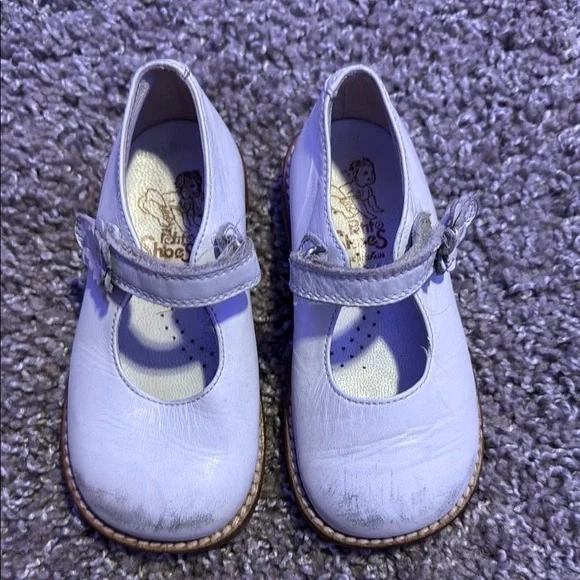 Toddler Mary Jane genuine leather ballet flats