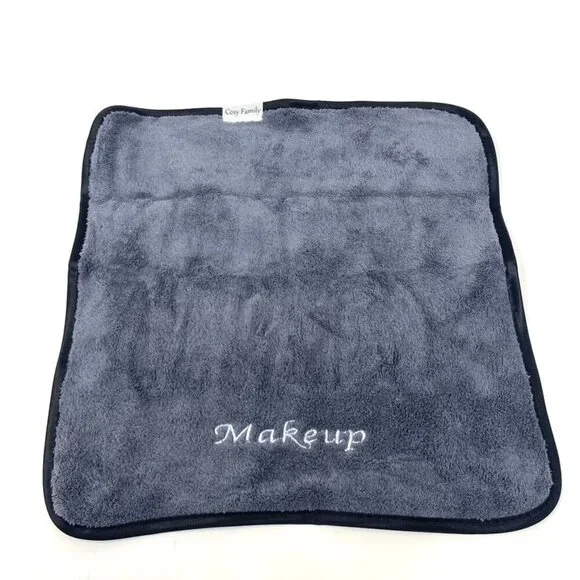 Makeup Remover Cloth Grey Reusable Natural Non Irritating Cleansing Soft. B10