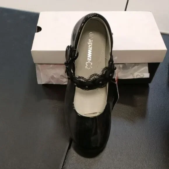 Black Patent Leather Mary Jane Shoes