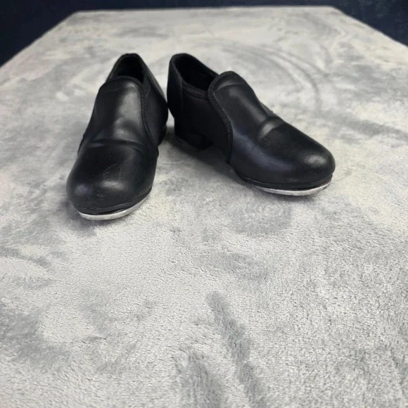 Weissman Slip On Style Tap Shoe Child Size 12cm Medium Black