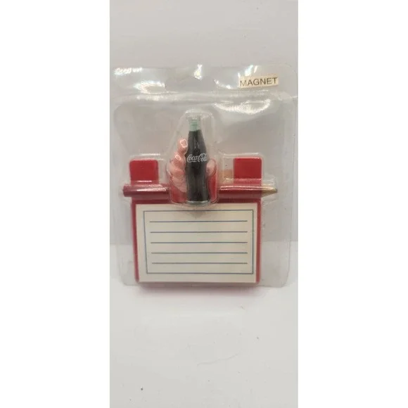 1995 Coca-Cola Memo Pad Magnet‎ 3 inch