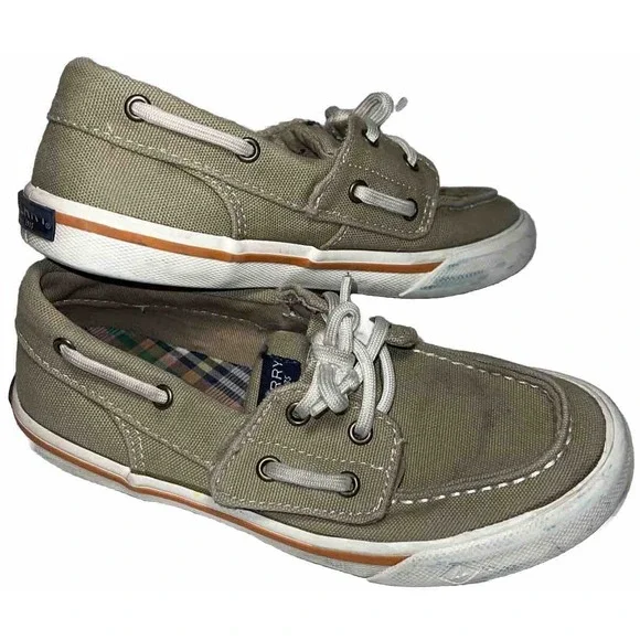 Youth Boys 12M Sperry Top Sider No Tie Boat Shoes