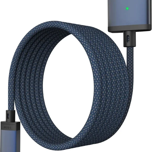 Braided Blue USB-C Cable