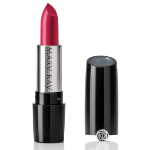 Mary Kay Gel Semi-Shine Long Lasting Lipstick - Scarlet Red Color NIB (Red)