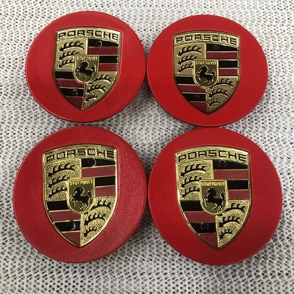 COPY - COPY - COPY - 4 Porsche center cap custom made r…