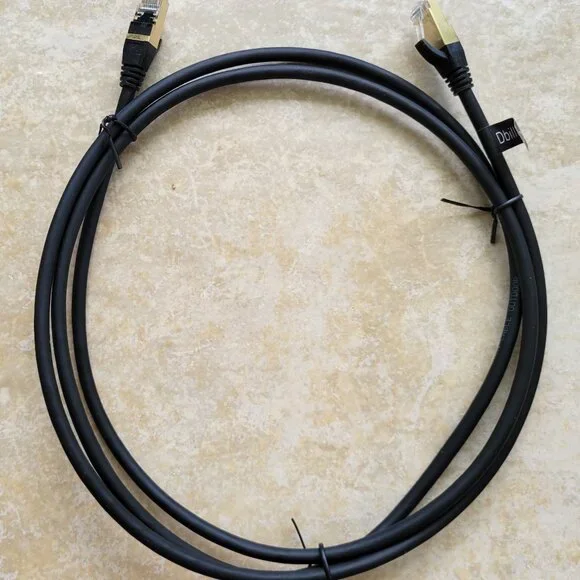 Cat8 Ethernet Cable, Outdoor/Indoor, 6 Feet Heavy Duty High Speed