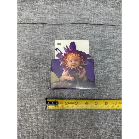 New Vintage Anne Geddes Note Pad Stationary Baby‎ Purple Flower